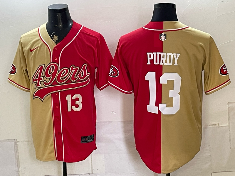 Men 2026 San Francisco 49ers #13 Purdy red Nike Limited NFL Jersey 0811088